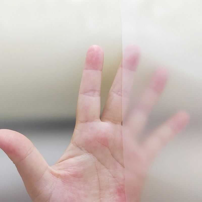 Clear matte TPU film used in car seat ventilation bags providing strong flexible durable and environmentally friendly flame retardant material for automotive applications