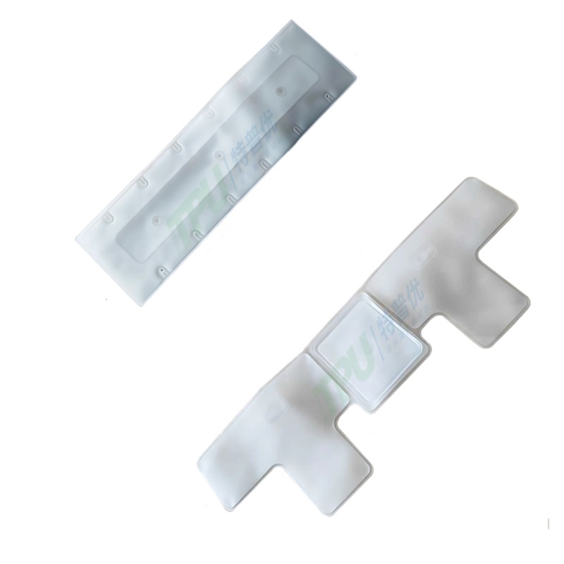Inflatable blood pressure cuff made using TPU film